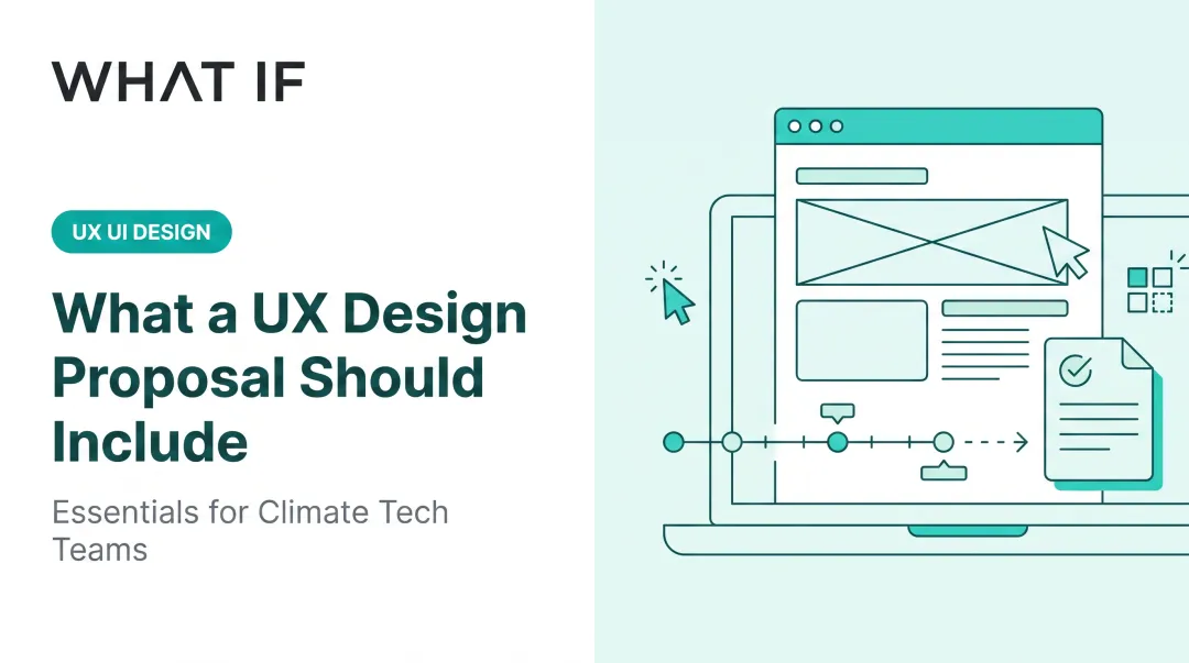 What a UX Design Proposal Should Include