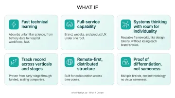 Six criteria checklist for choosing a multi-brand design partner
