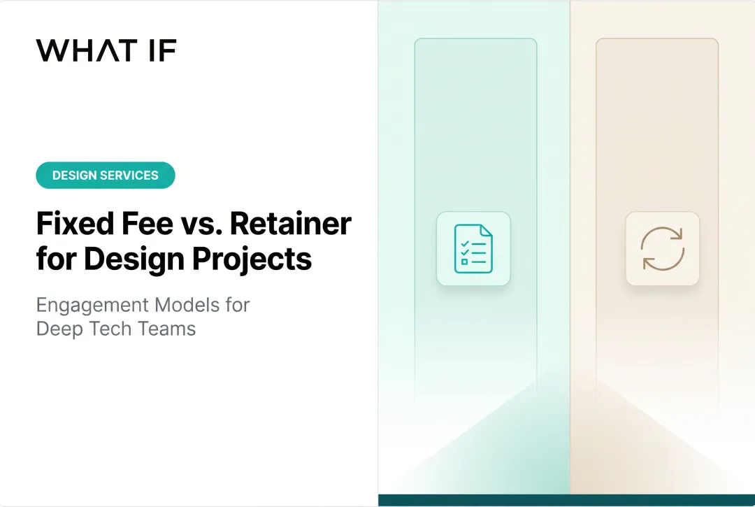 Fixed Fee vs. Retainer: Which Pricing Model Fits Your Design Project?