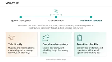 5-step process for switching design agencies mid-project