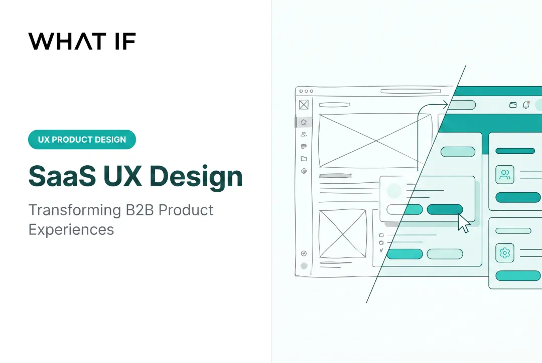 SaaS UI/UX design for B2B product experiences