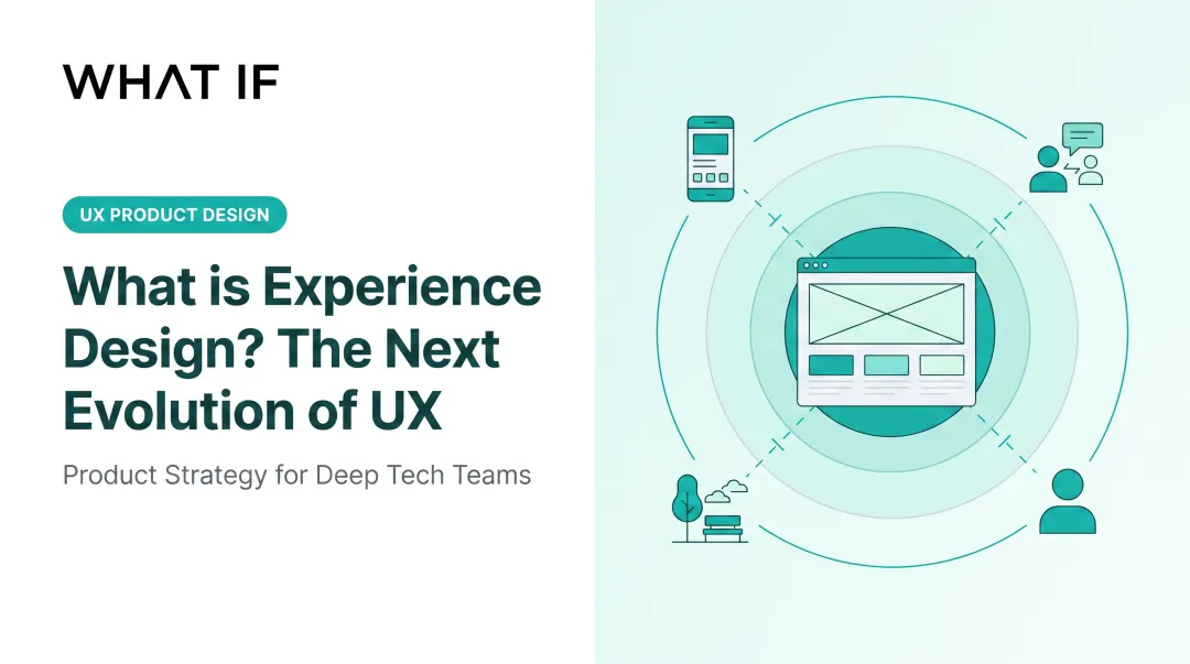 Cover image for what experience design is and why climate tech founders need to understand it