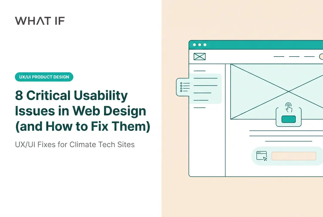 8 critical usability issues in web design (and how to fix them)
