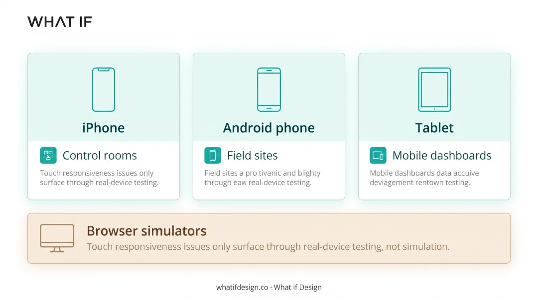 Infographic showing mobile responsiveness best practices