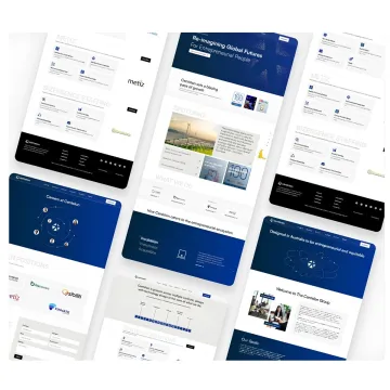 Designer reviewing organized digital design files