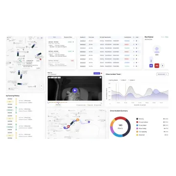 Designer reviewing a climate technology dashboard interface