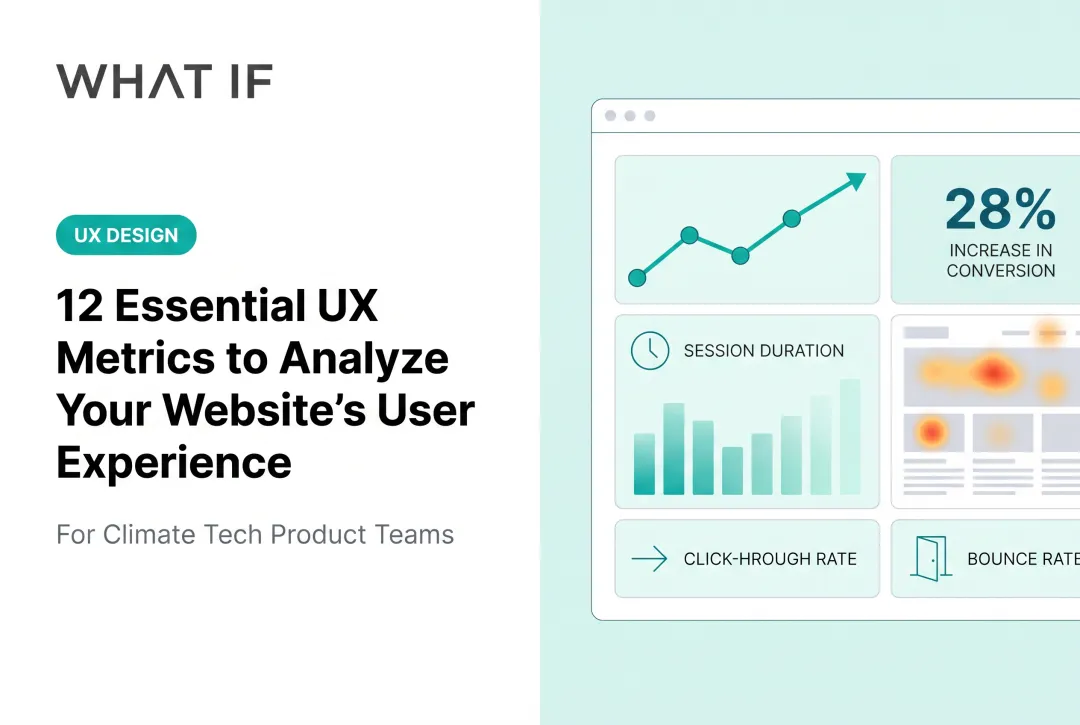 12 essential UX metrics to analyze your website's user experience