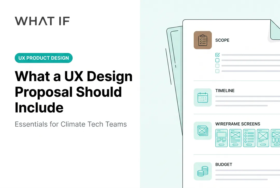 What a UX Design Proposal Should Include