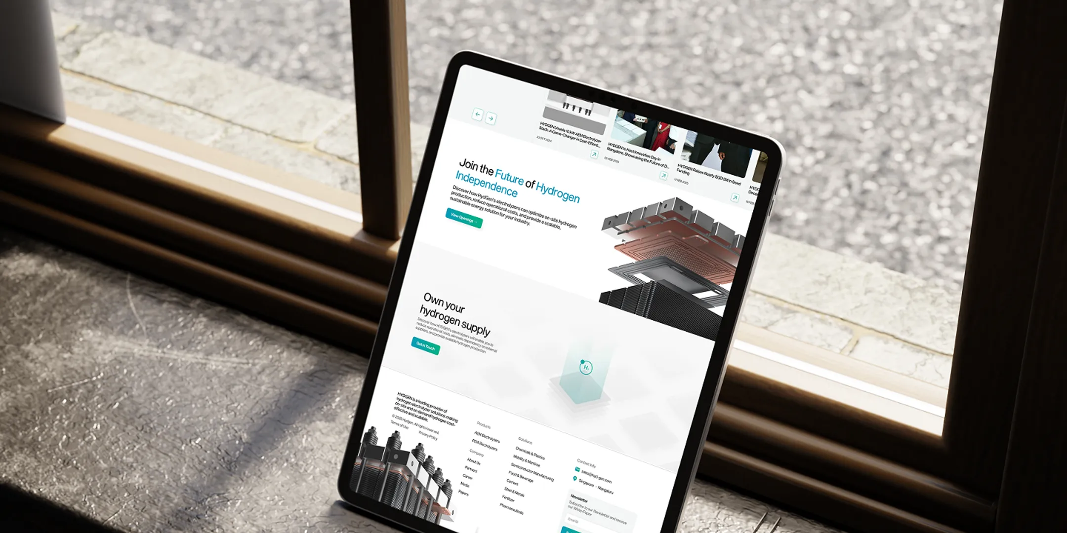 Cover image for Green Hydrogen Design: Branding, Website, and UX for Hydrogen Companies