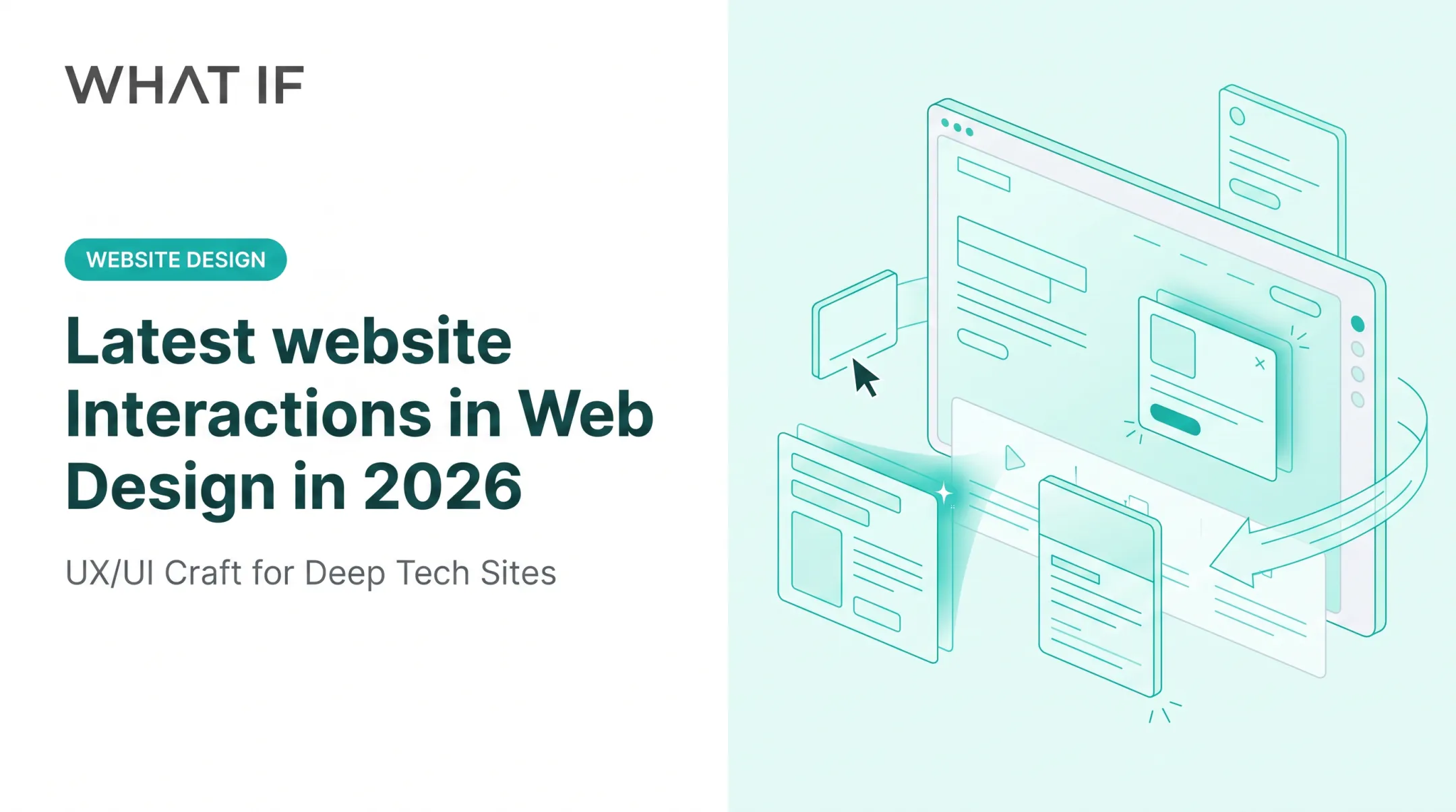 Latest website Interactions in Web Design in 2026