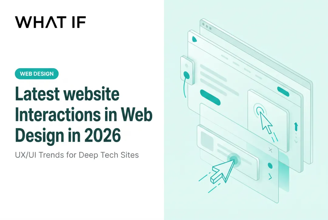 Latest website Interactions in Web Design in 2026
