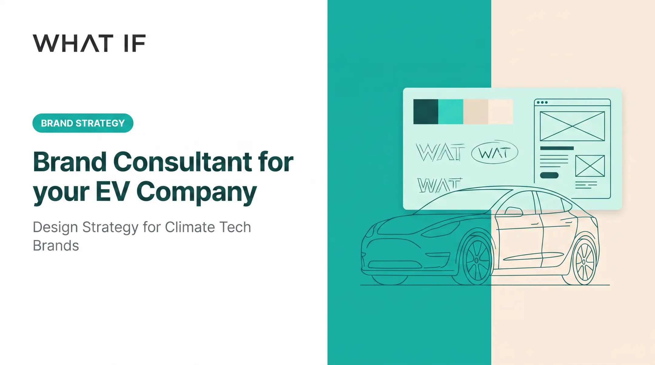 Brand Consultant for your EV Company