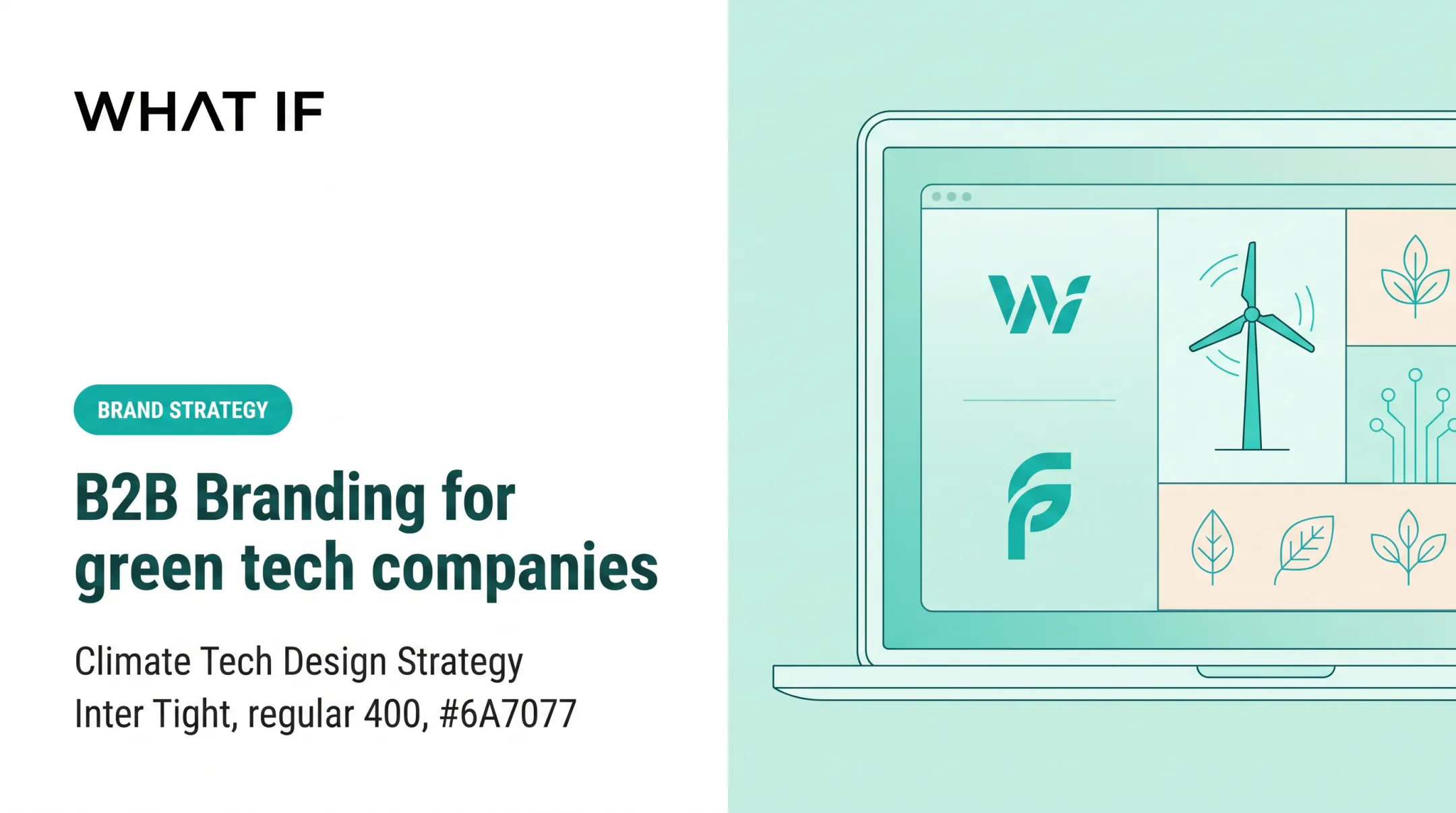 B2B Branding for green tech companies