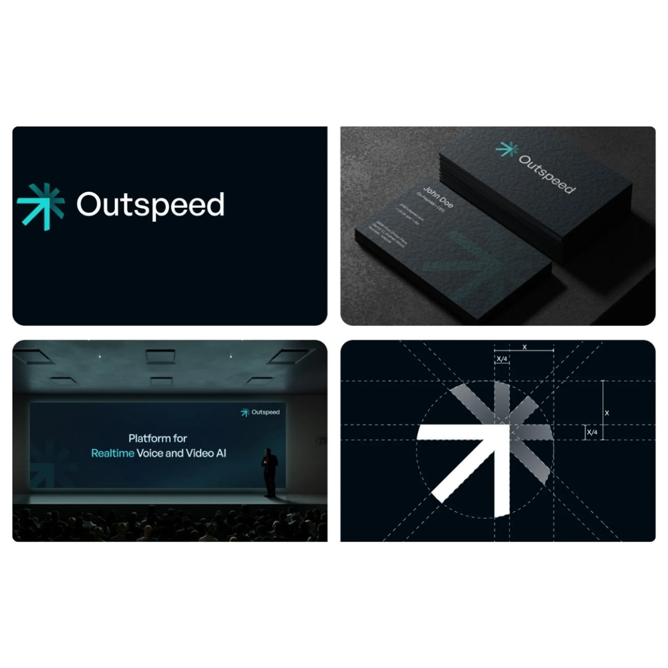 Designer developing an EV startup brand system