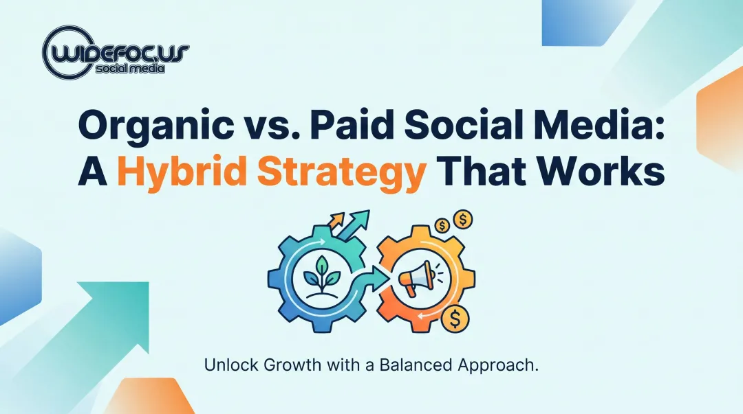 Organic vs. Paid Social Media: A Hybrid Strategy That Works