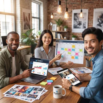 Social media strategy for artists