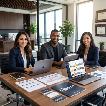 Law firm social media strategy meeting