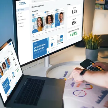 Dental social media marketing strategy session