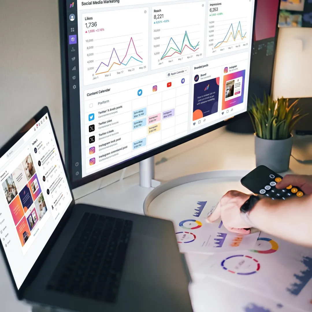 Social Media Management Services for Twitter and Instagram