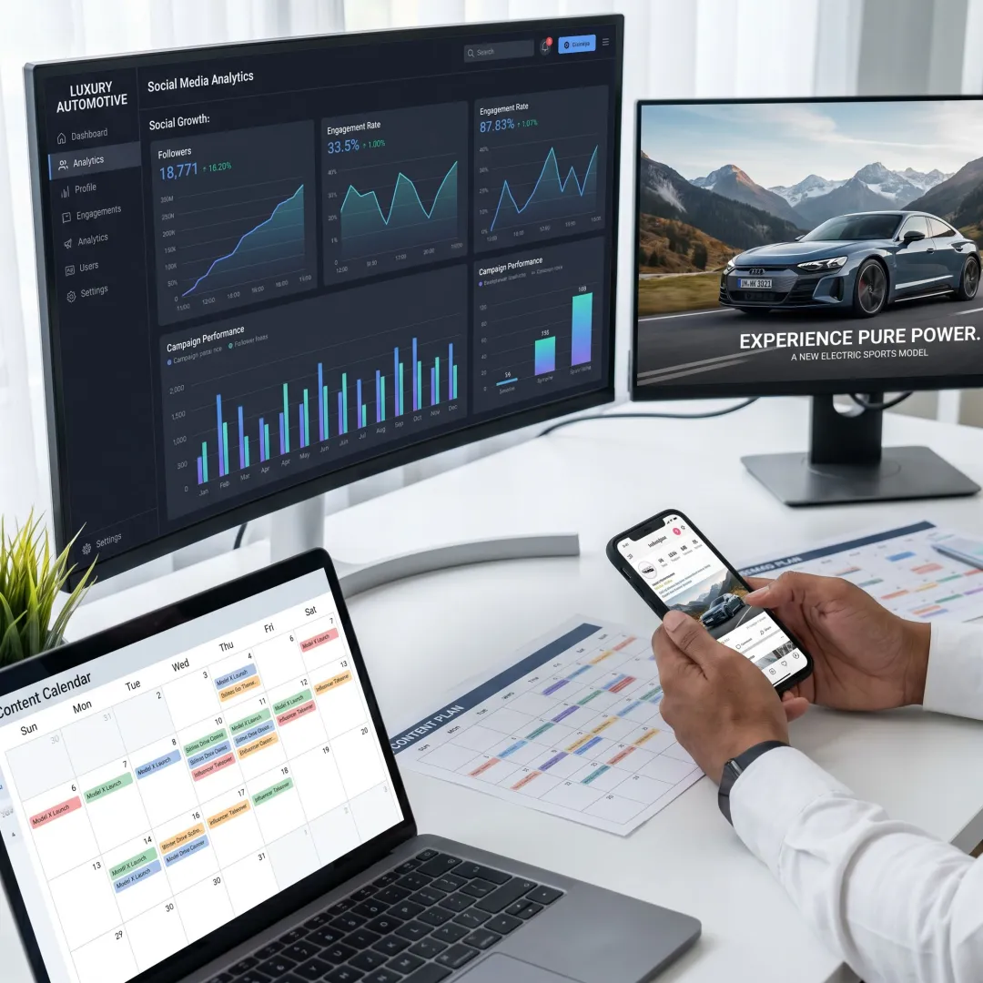 Social Media Agency for Automotive Brands