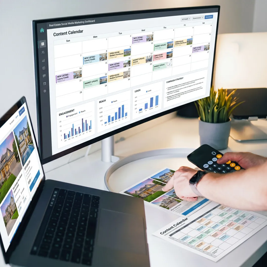 Real Estate Social Media Management Services