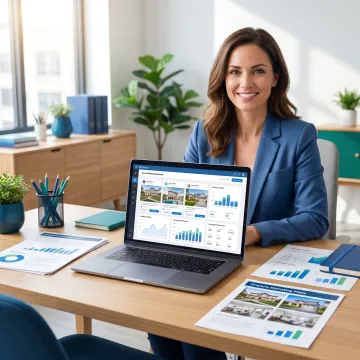 Social media strategy for real estate brand