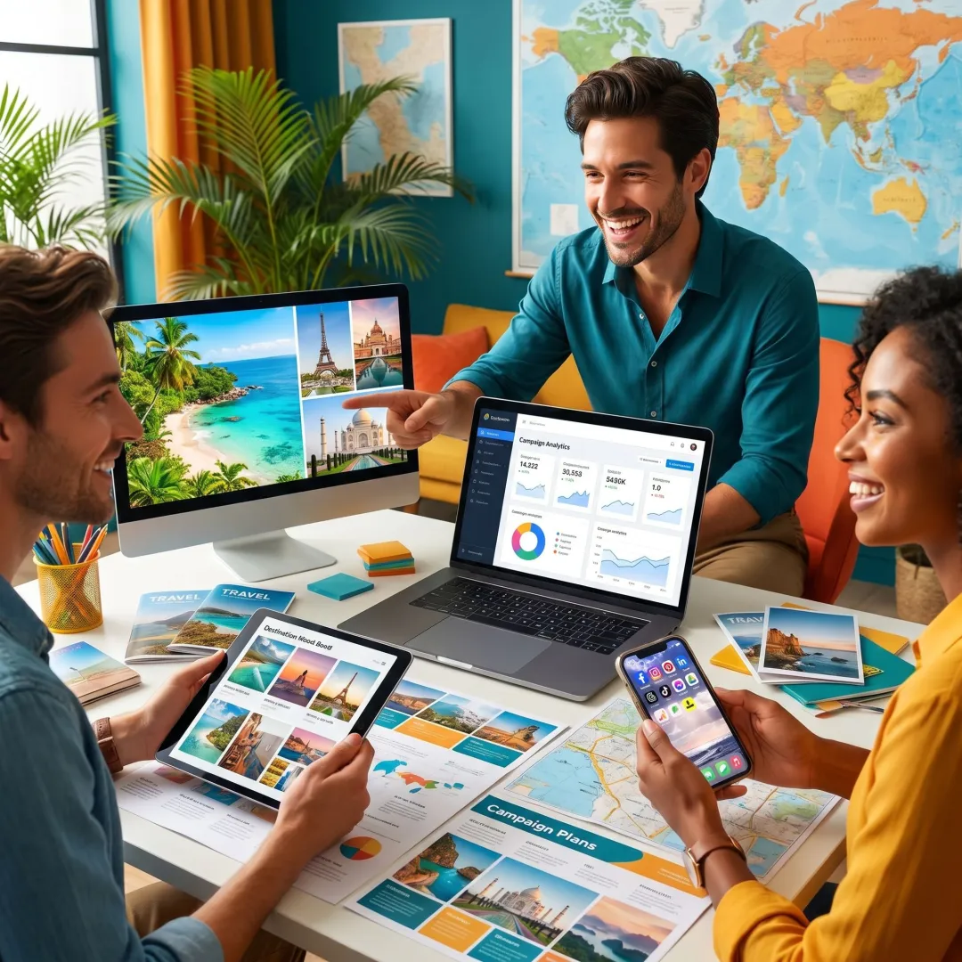 Social Media Management Services for Travel Agencies