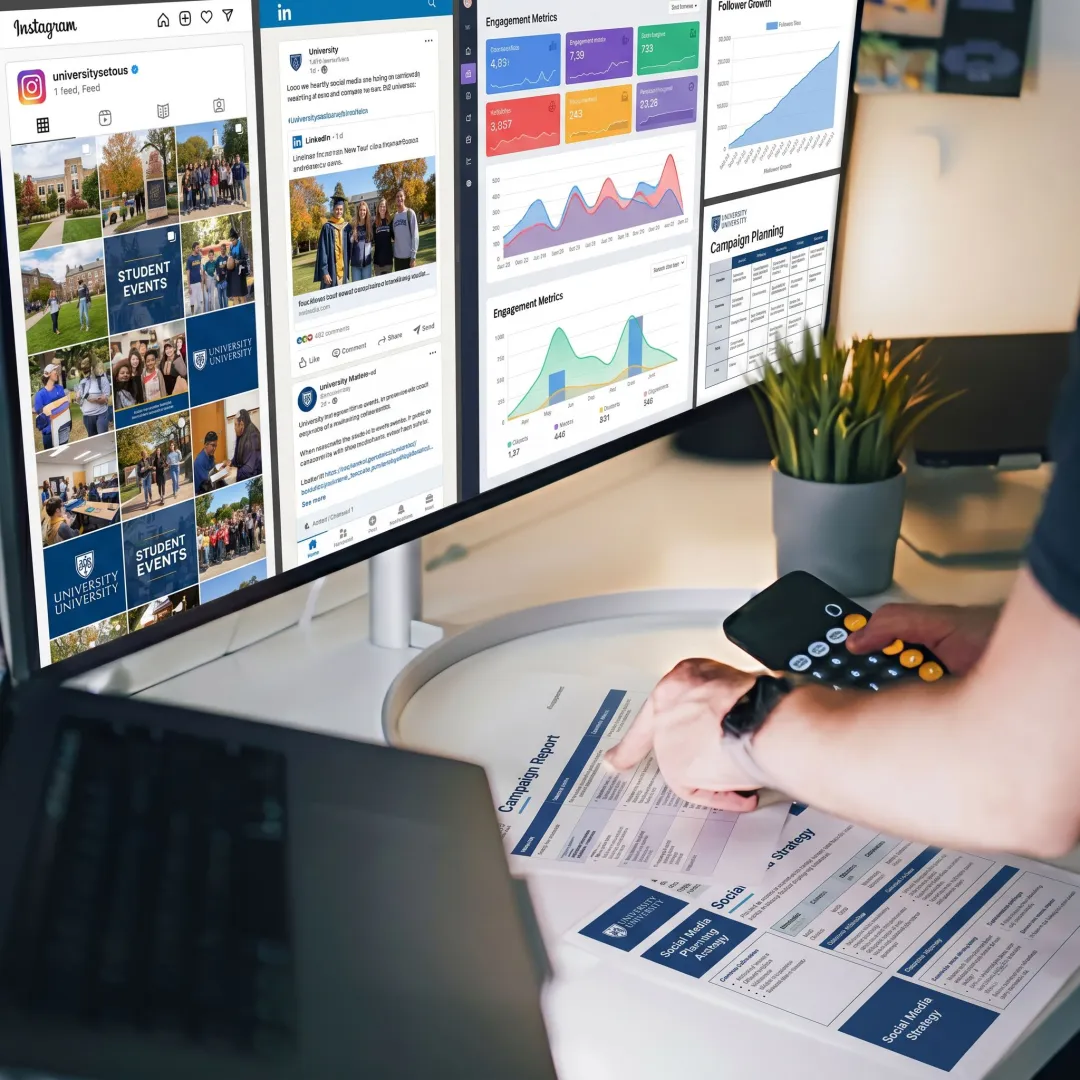 Social Media Marketing Services for Higher Education