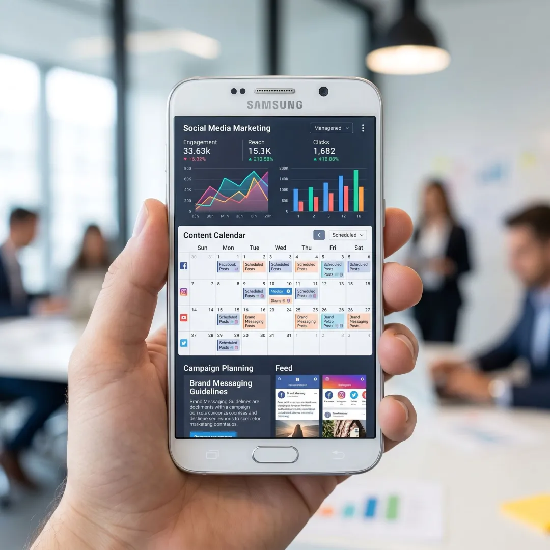 Full-Service Social Media Content Planning & Strategy Services