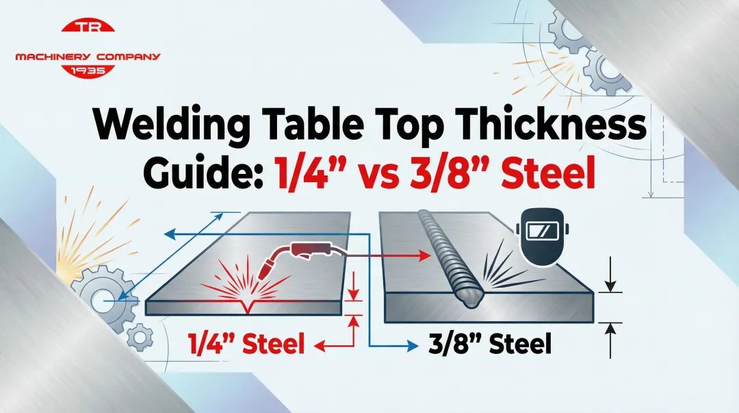 Welding Table Top Thickness Guide: 1/4" vs 3/8" Steel