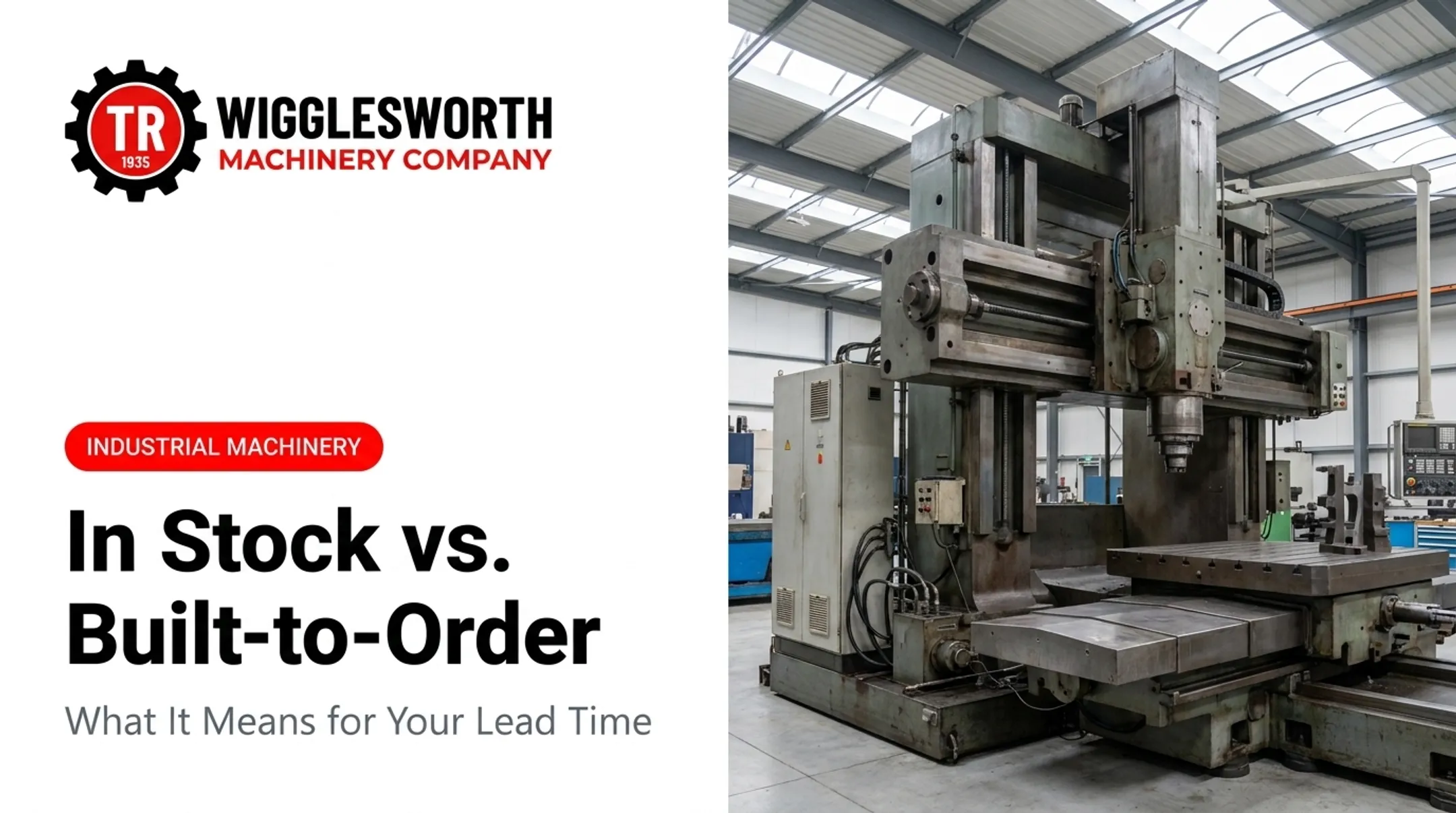 In Stock vs. Built-to-Order: What It Means for Your Lead Time