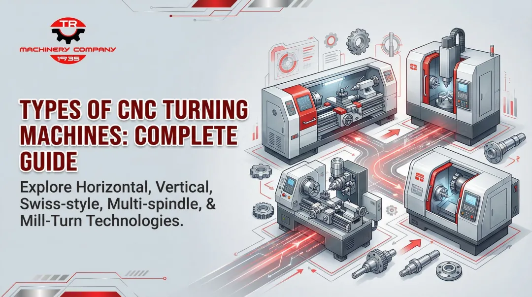 Types of CNC Turning Machines: Complete Guide