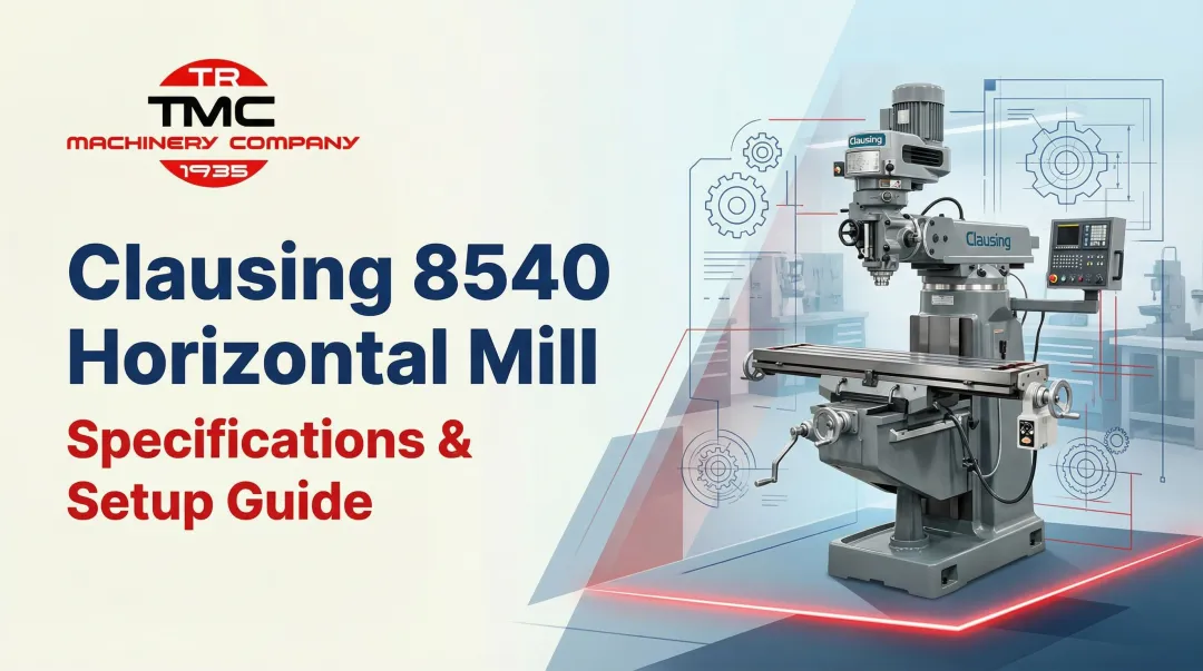 Clausing 8540 Horizontal Mill — Specifications & Setup Guide