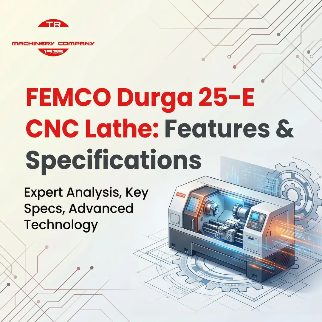 FEMCO Durga 25-E CNC Lathe: Features & Specifications