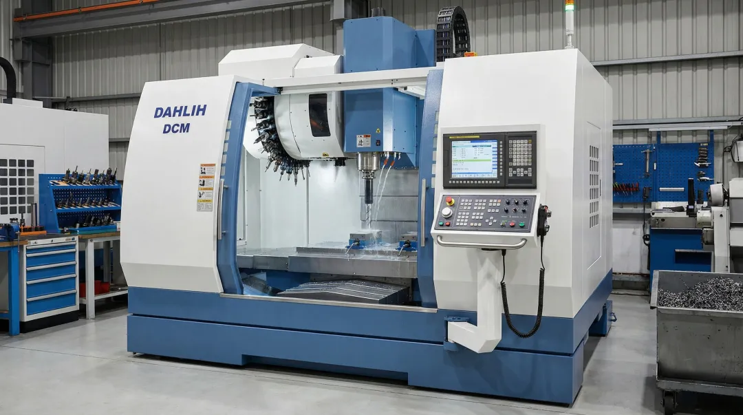 DAH LIH DCM series CNC drilling and tapping center with automatic tool changer