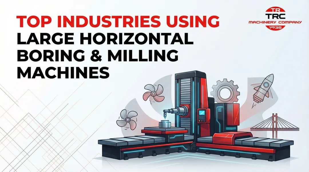 Top Industries Using Large Horizontal Boring & Milling Machines
