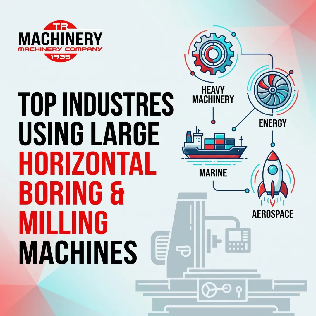 Top Industries Using Large Horizontal Boring & Milling Machines