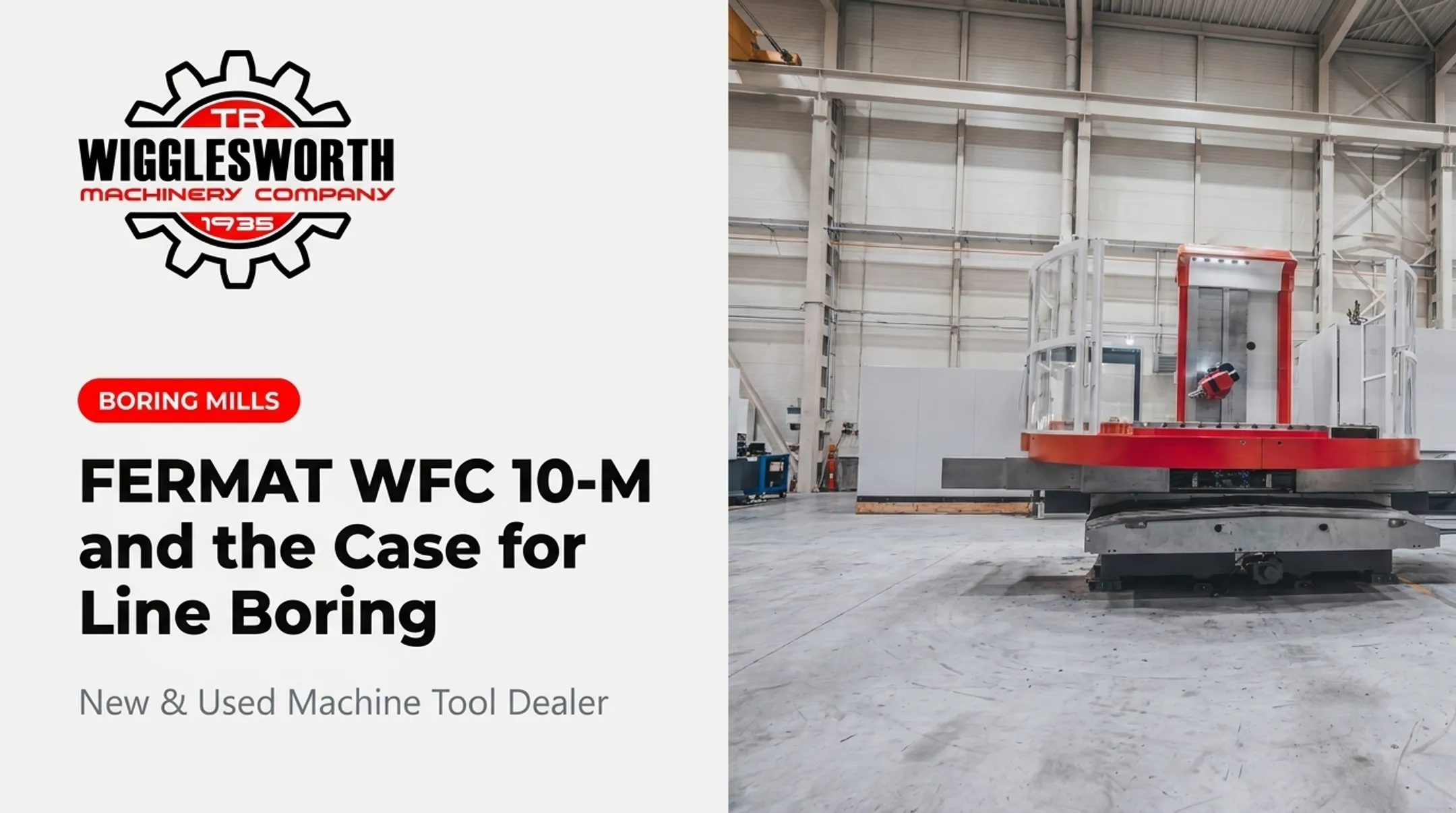 TOS W100A: Applications, Line Boring, and Why Buying New Makes Sense