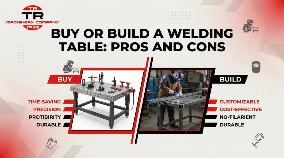 Buy or Build a Welding Table: Pros and Cons