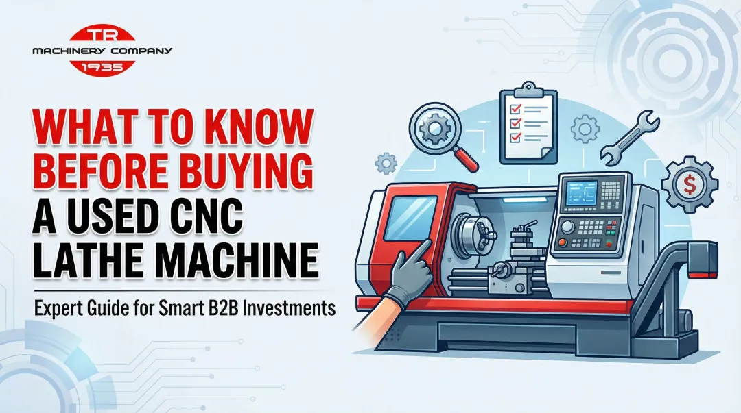 What to Know Before Buying a Used CNC Lathe Machine