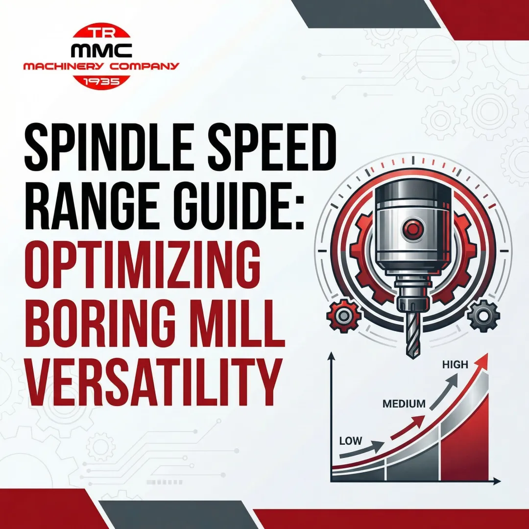 Spindle Speed Range Guide: Optimizing Boring Mill Versatility