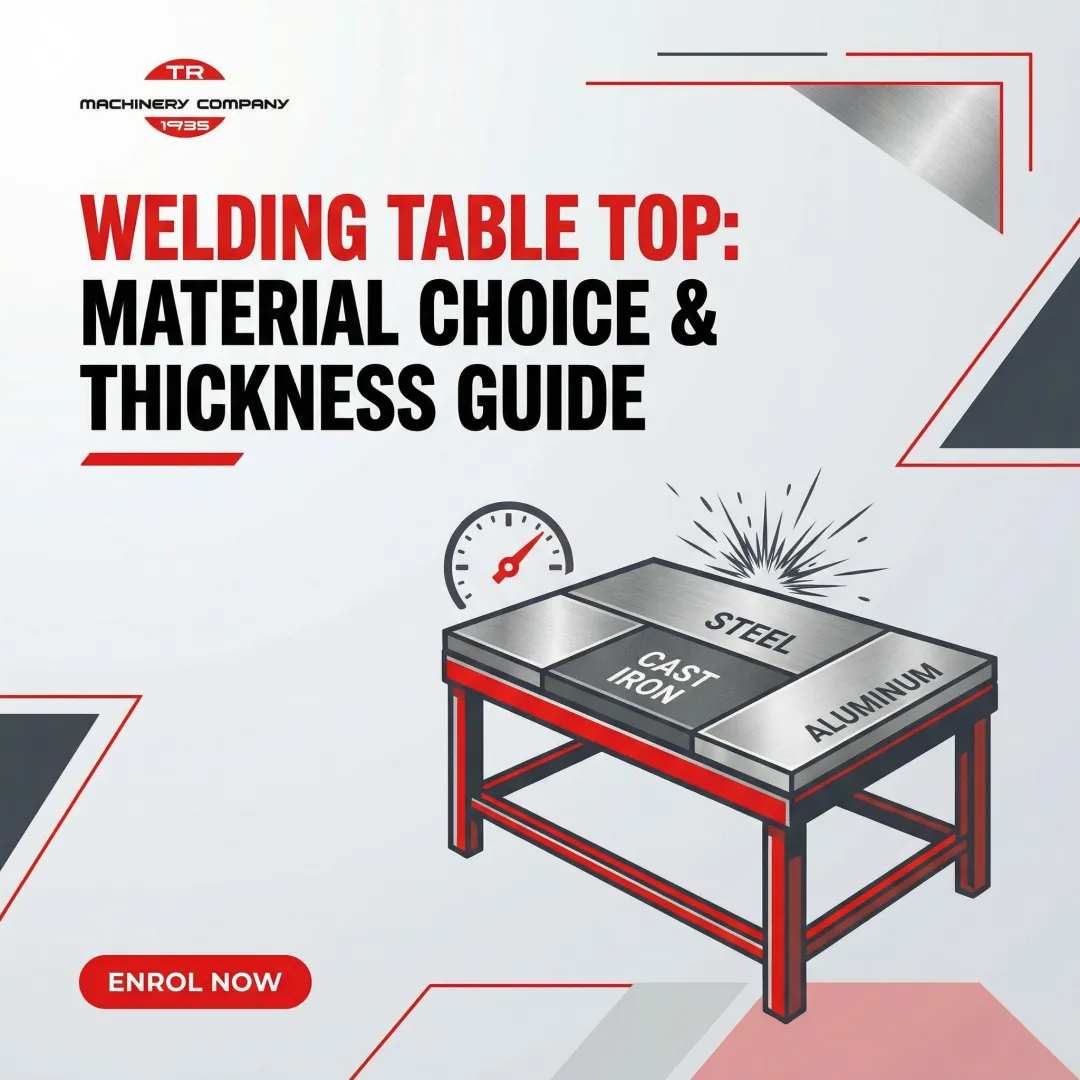 Welding Table Top: Material Choice & Thickness Guide