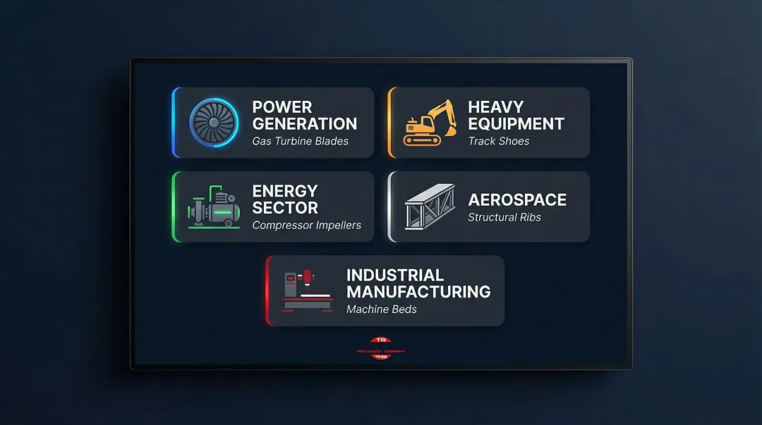Horizontal boring machine industry applications across five major manufacturing sectors