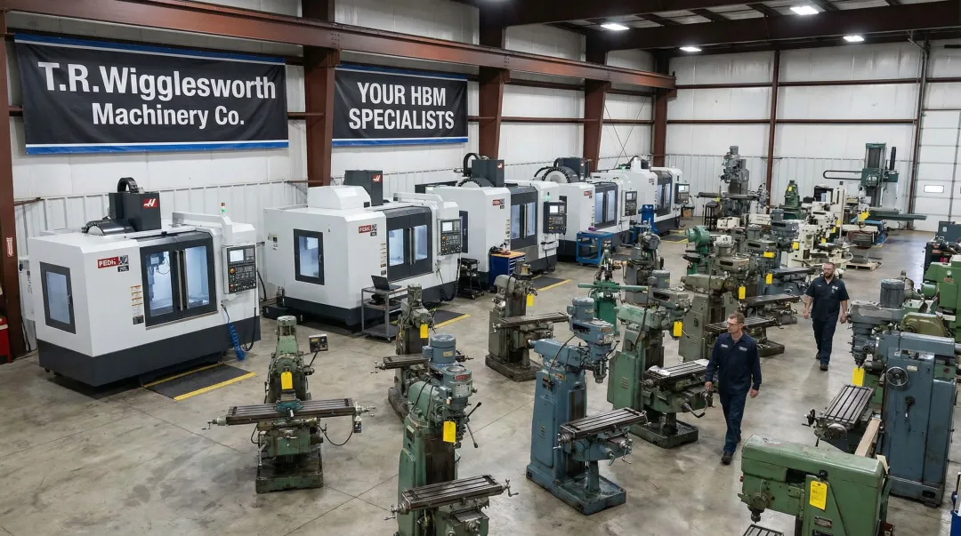 T.R. Wigglesworth Machinery Co. inventory of new and used horizontal boring mills