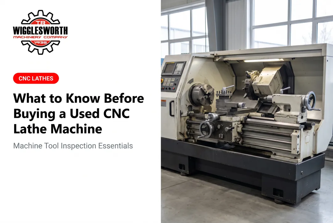 What to Know Before Buying a Used CNC Lathe Machine