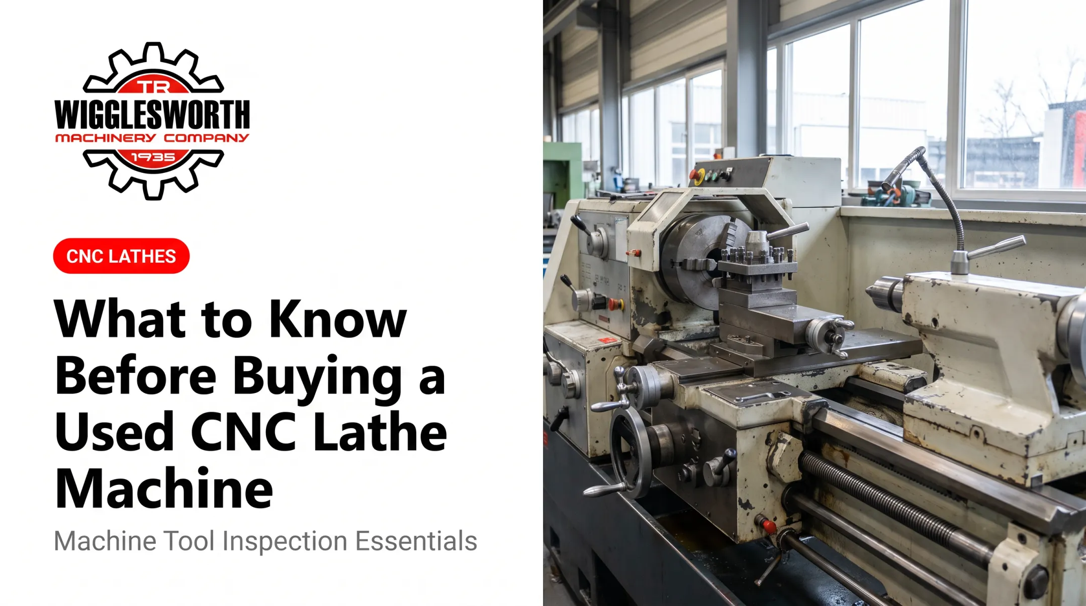 What to Know Before Buying a Used CNC Lathe Machine