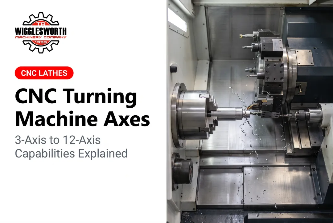 CNC Turning Machine Axes: 3-Axis to 12-Axis Capabilities Explained