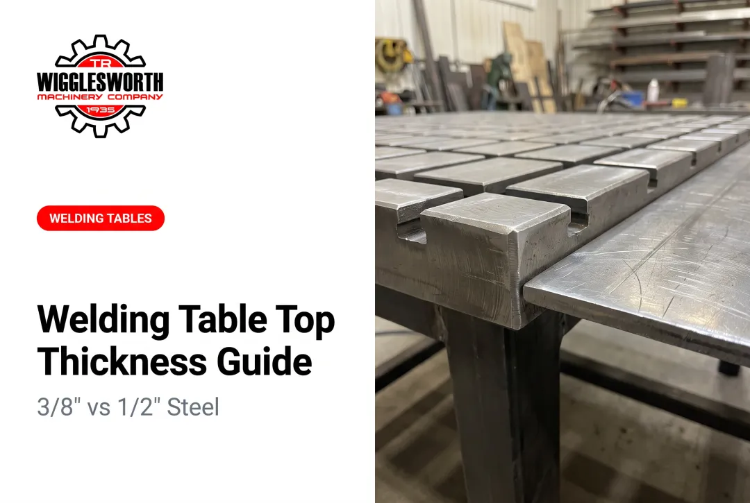 Welding Table Top Thickness Guide: 1/4" vs 3/8" Steel