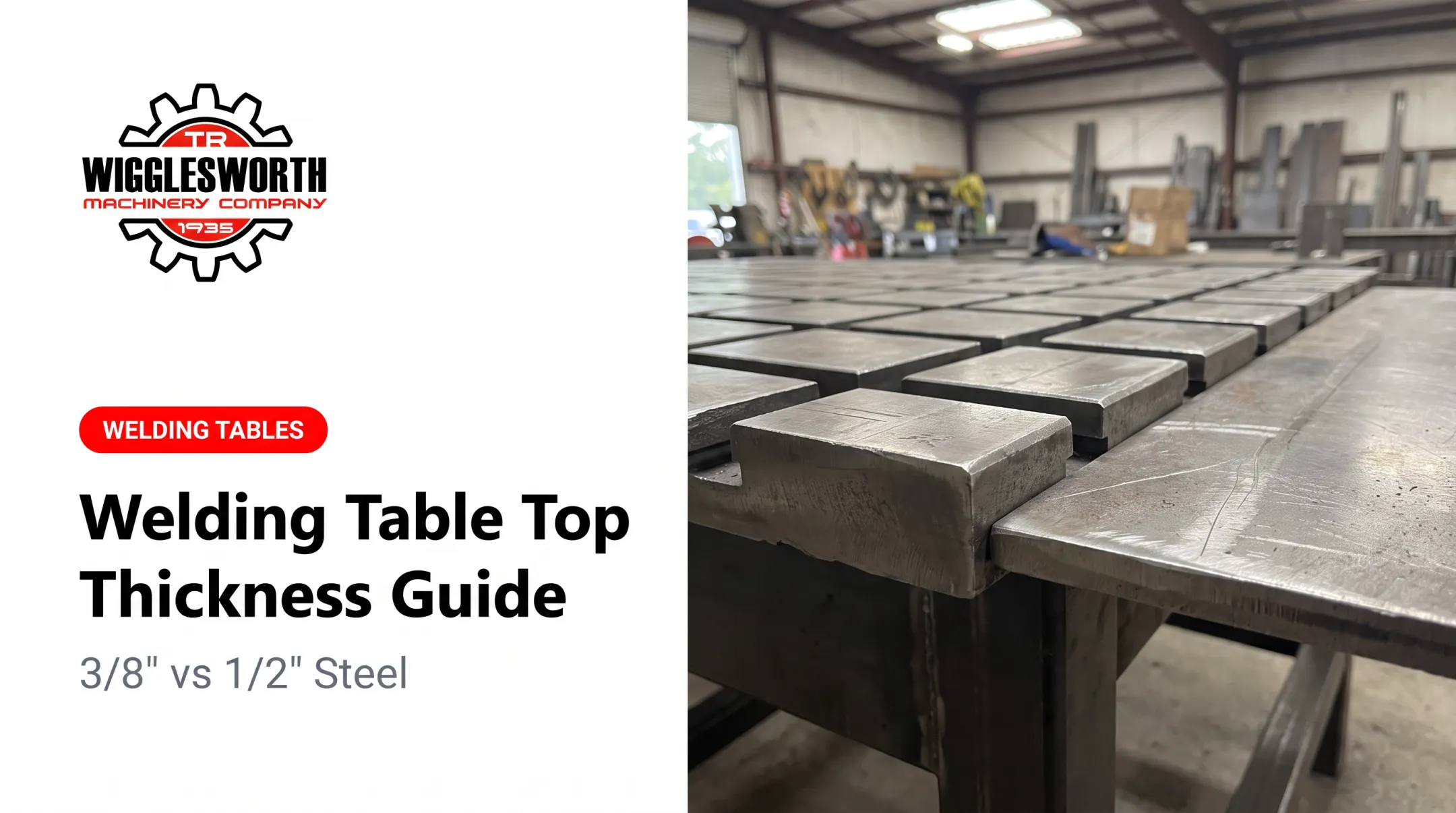 Welding Table Top Thickness Guide: 3/8 vs 1/2 Steel