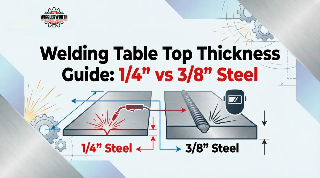 Welding Table Top Thickness Guide: 1/4" vs 3/8" Steel